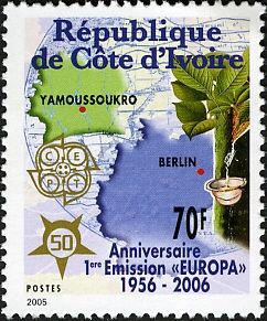 50th anniversary of the first issue Europa 1956-2006