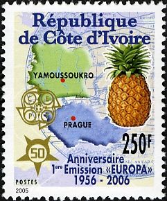 50th anniversary of the first issue Europa 1956-2006