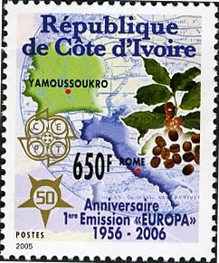 50th anniversary of the first issue Europa 1956-2006