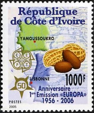 50th anniversary of the first issue Europa 1956-2006