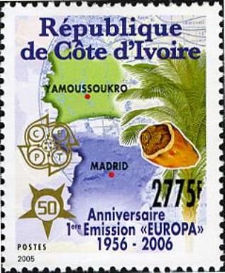 50th anniversary of the first issue Europa 1956-2006