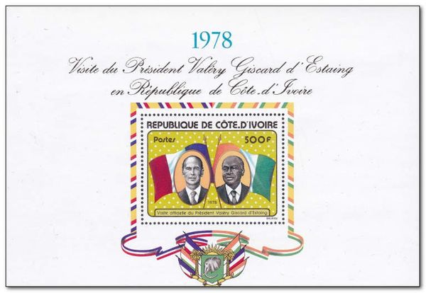 Visit of President Giscard D'Estaing
