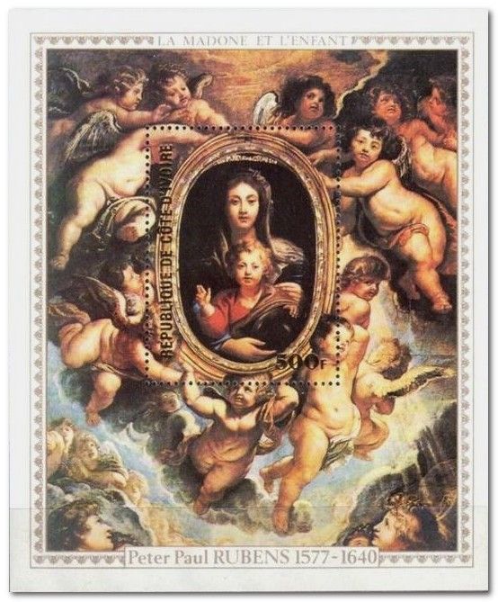 Virgin and Child by Rubens