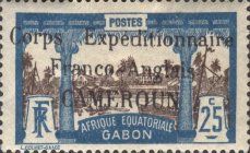 View Libreville overprint