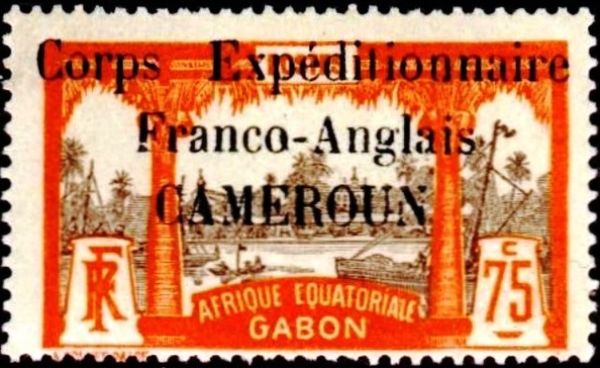 View Libreville overprint