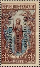 Bakalois Woman overprint