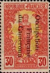 Bakalois Woman overprint