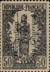 Bakalois Woman overprint