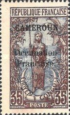 Bakalois Woman overprint