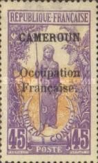 Bakalois Woman overprint