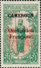 Bakalois Woman overprint