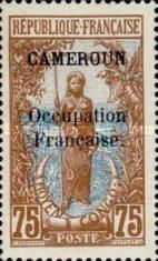 Bakalois Woman overprint