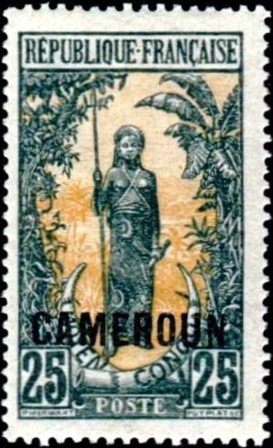 Bakalois Woman overprint