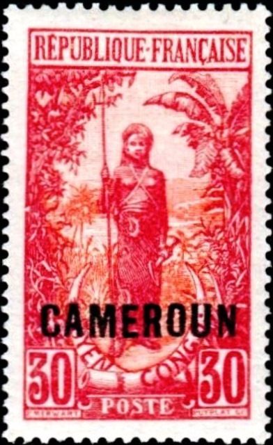 Bakalois Woman overprint