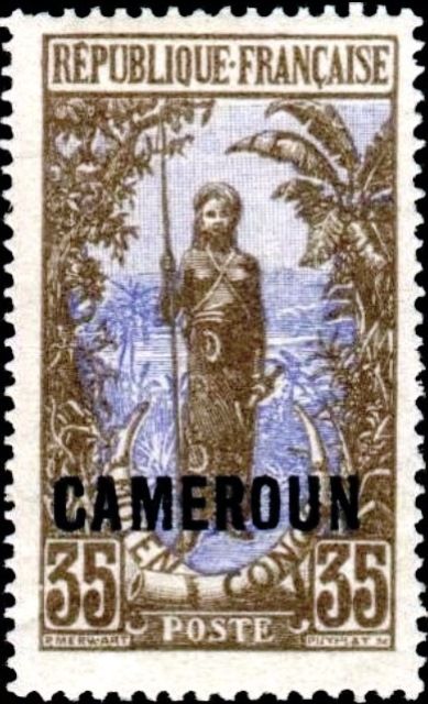 Bakalois Woman overprint