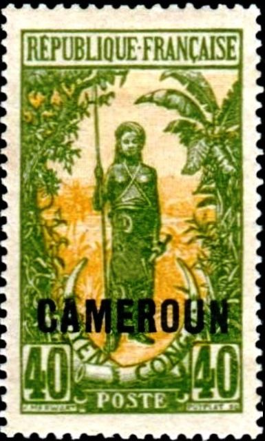 Bakalois Woman overprint