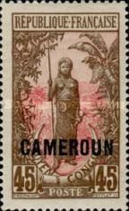 Bakalois Woman overprint