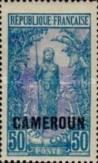Bakalois Woman overprint