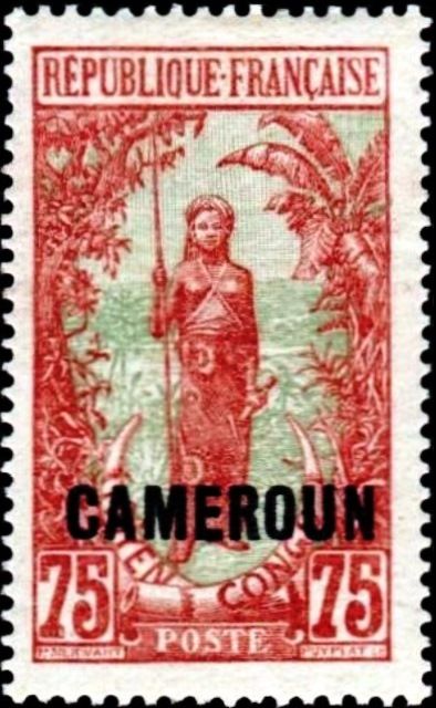 Bakalois Woman overprint