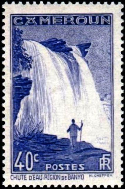 Falls of M'bam River near Banyo