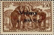 African Elephant (Loxodonta africana) surcharge