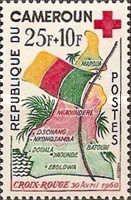 Country Map with National Flag