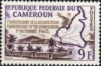 Village and Map of Cameroun
