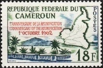 Village and Map of Cameroun
