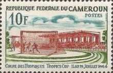 Football Game in Stadium