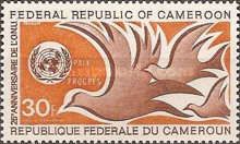 UN Emblem and Doves