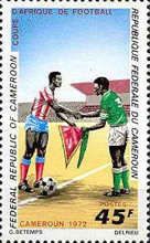 Handshake and Exchange of Pennants