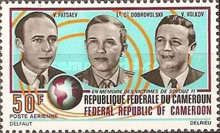Cosmonauts Patsayev, Dobrovolsky and Volkov