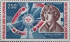 Nicolaus Copernicus (1473-1543) and Planets Circling Sun