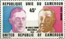 de Gaulle and Eboue in Brazzaville 1940