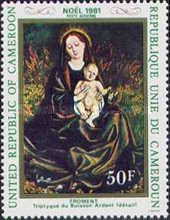 Virgin and child, by Froment