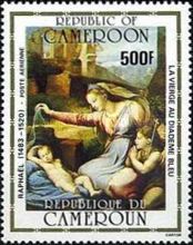 The virgin with the blue diadenm, by Raphael