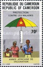 Family under umbrella