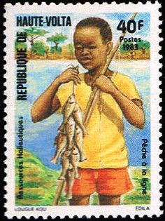 Fisherman with fishes
