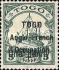 overprint on Ship SMS "Hohenzollern"