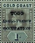 Stamp Gold Coast overprinted