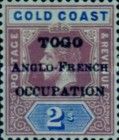 Stamp Gold Coast overprinted