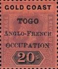 Stamp Gold Coast overprinted