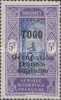 Stamp of Dahomey overprinted