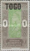 Stamp of Dahomey overprinted