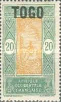 Stamp of Dahomey overprinted