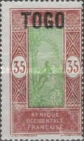 Stamp of Dahomey overprinted