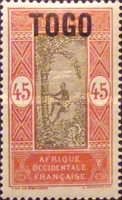 Stamp of Dahomey overprinted