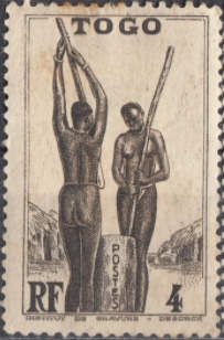Millet pounding