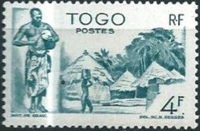 Village and drummer