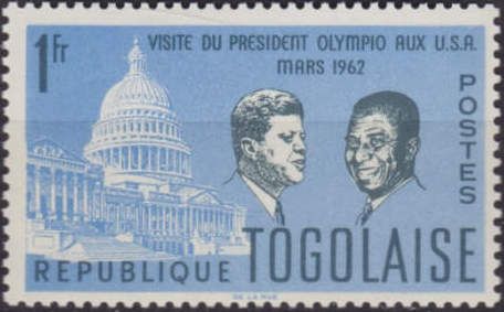 Sylvanus Olympio state visit in USA